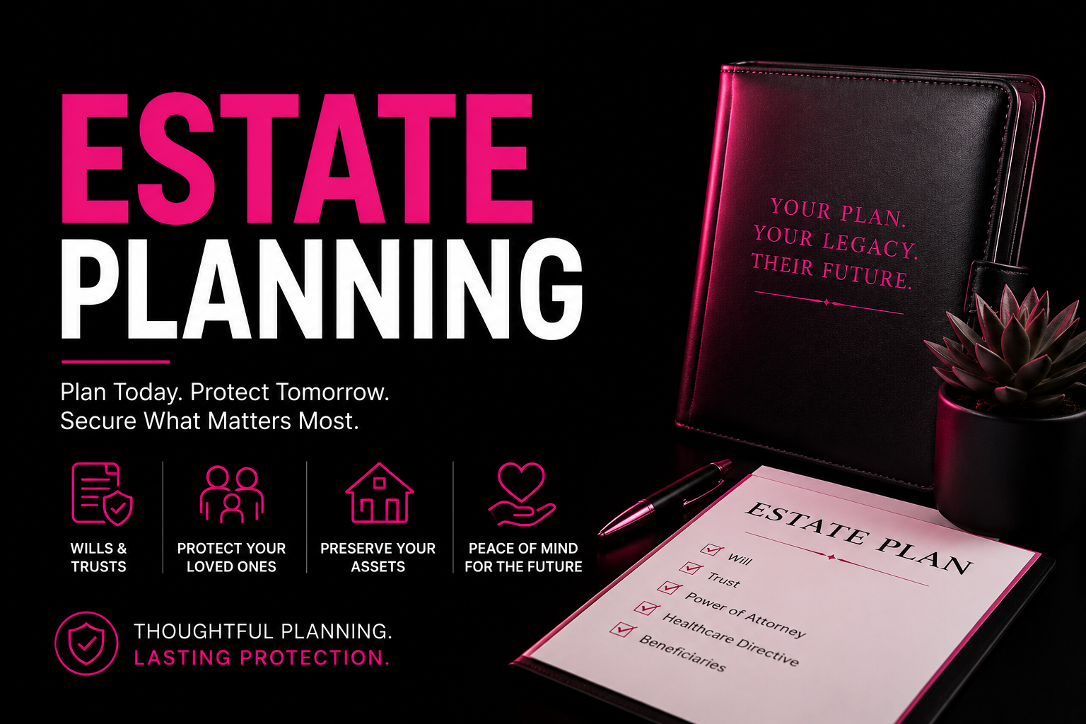 Estate planning graphic
